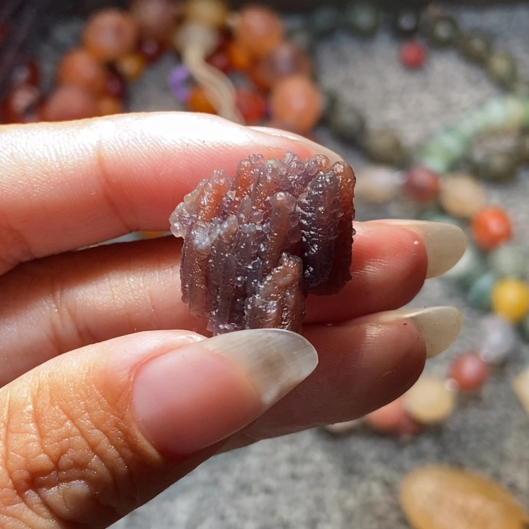 未镶嵌玛瑙/玉髓珠宝半成品