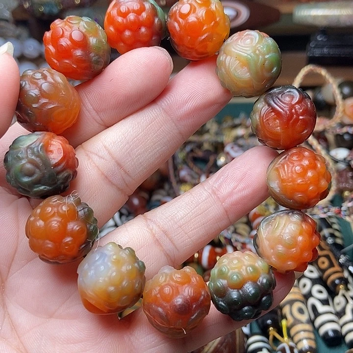 玛瑙/玉髓未镶嵌手链