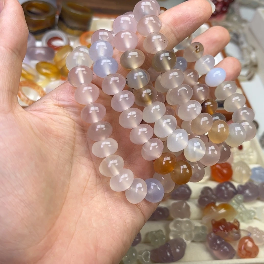 玛瑙/玉髓合金戒指瑕