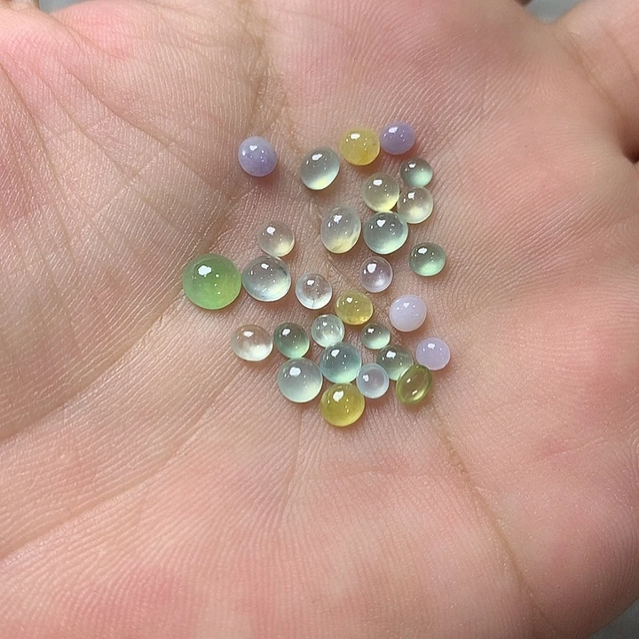 定制翡翠未镶嵌戒指