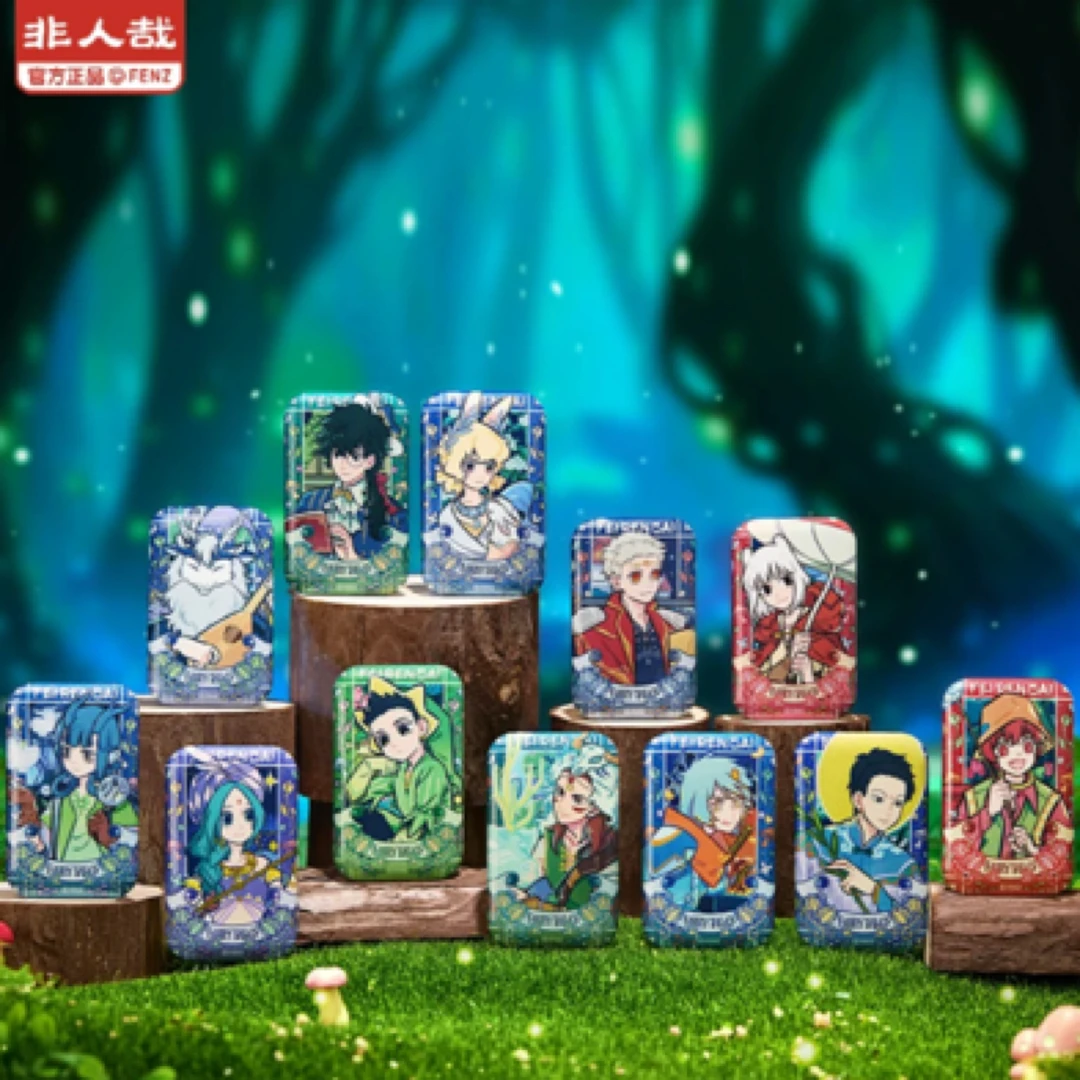 【静谧童话】非人哉静谧童话系列马口铁徽章分子动漫银葱吧唧盲盒