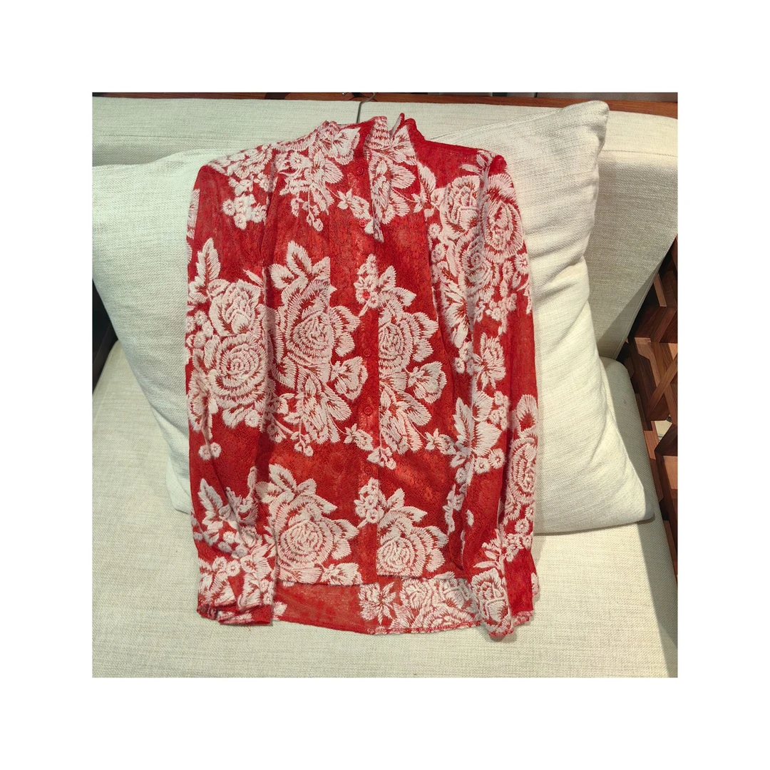 25461689【调色师】刺绣显白高级衬衫