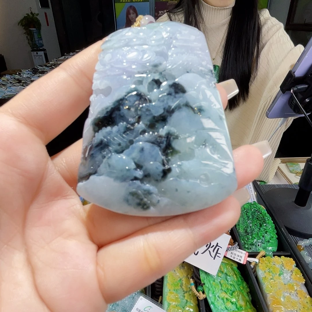 颈饰未镶嵌翡翠一