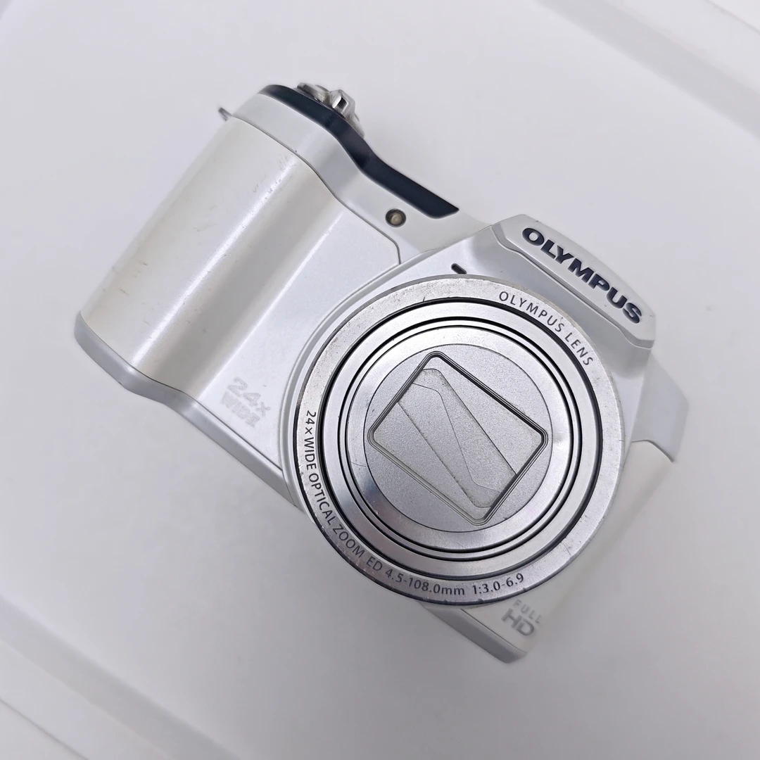 9新 Olympus/奥林巴斯 SZ16 长焦白色24倍长焦1600万像素