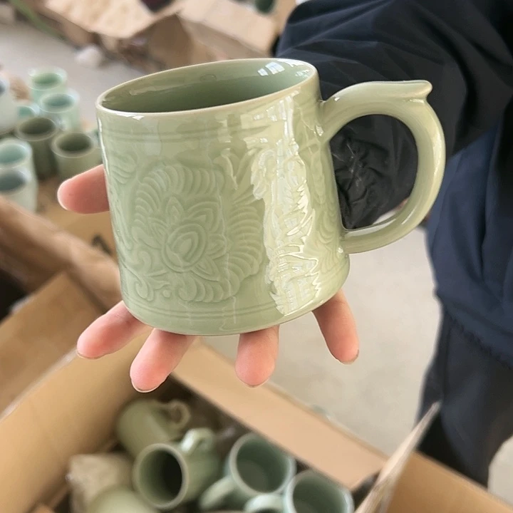 小米茶器龙泉青瓷