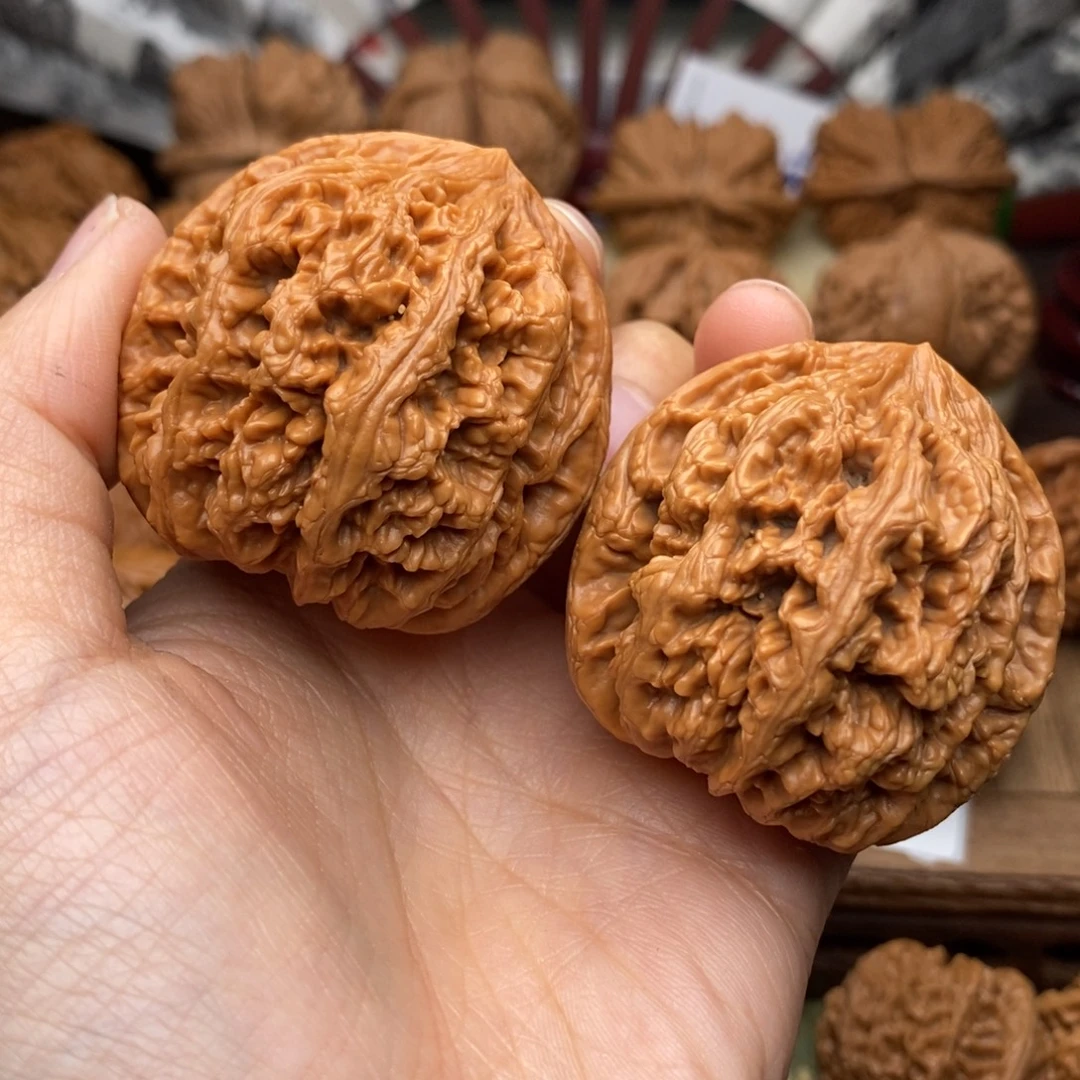 把件文玩核桃077号44.5粗筋