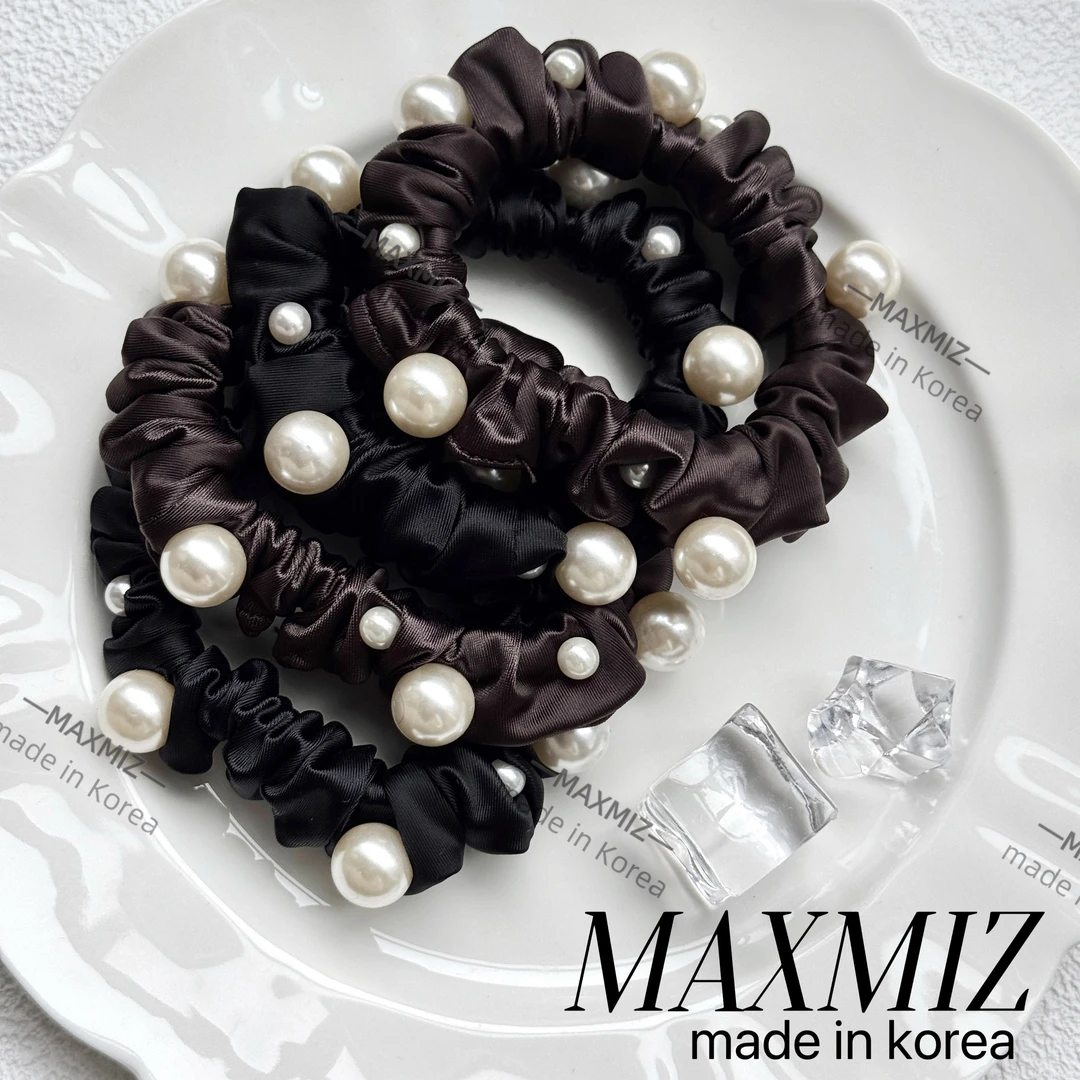 东大门  韩系高级珠珠小肠圈新款发饰发绳发圈1123