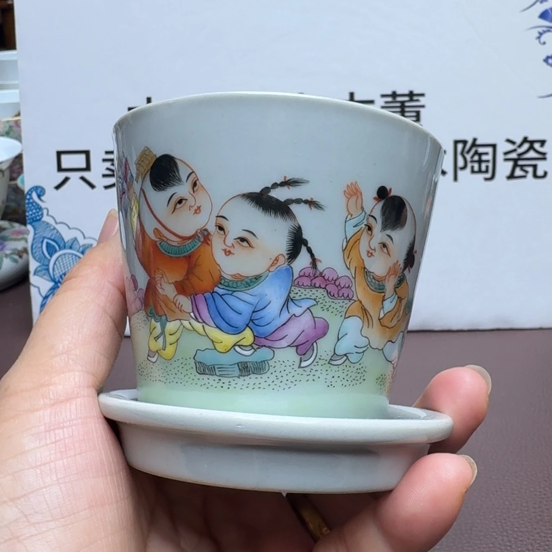 景德镇手工手绘展示