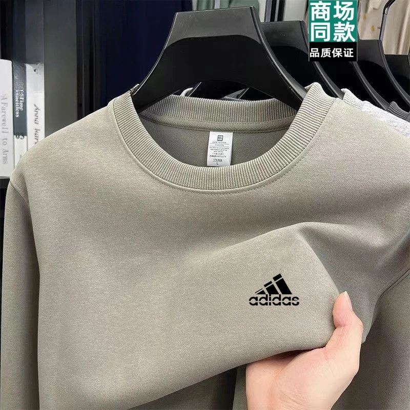 奥莱正品丨官网直发丨秋季新品丨卫衣男纯棉圆领宽松休闲上衣服潮