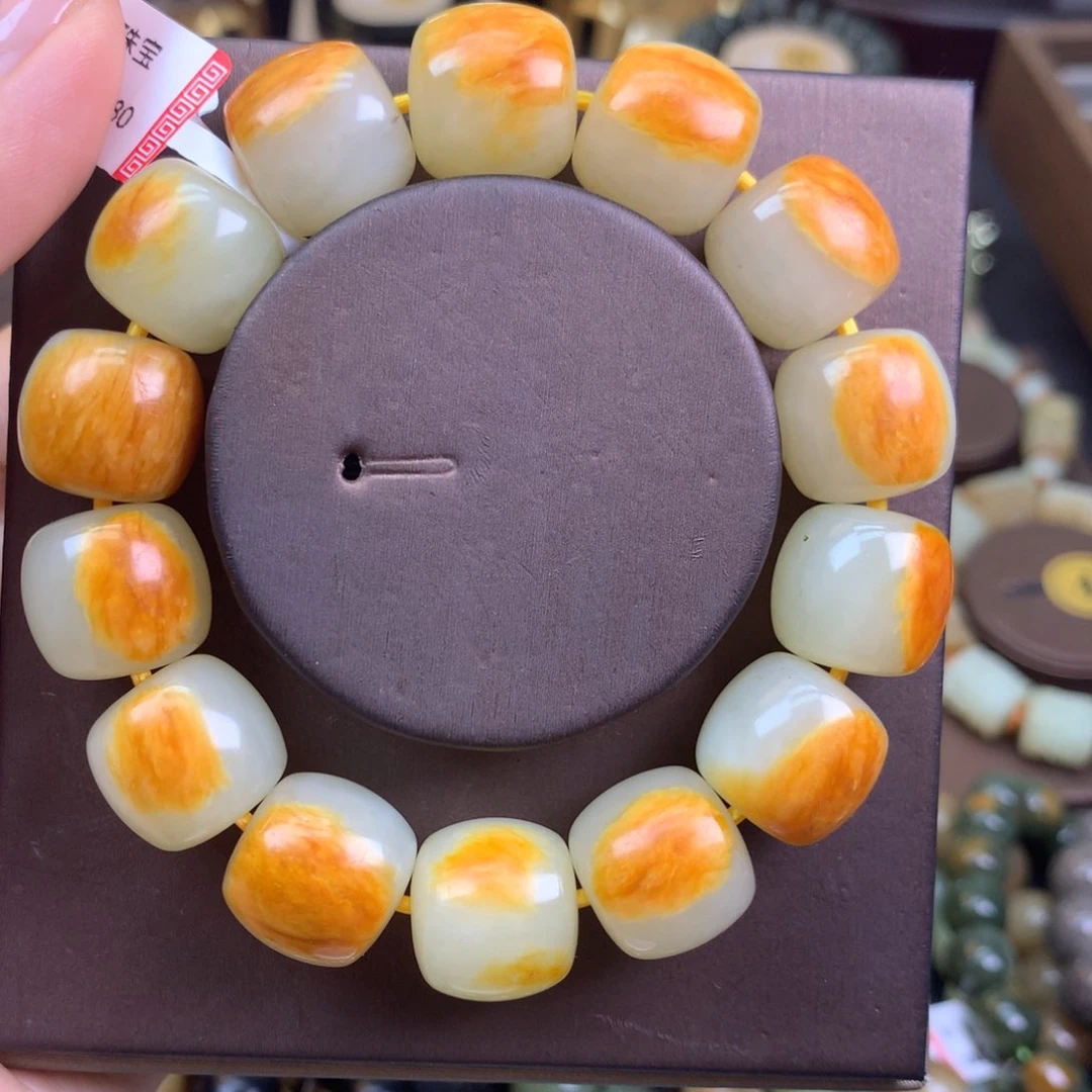 和田玉手链未镶嵌