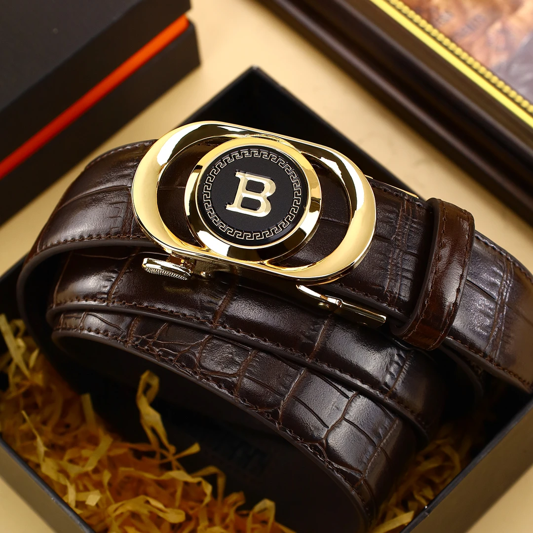 【精美礼盒】新款高档时尚男士皮带轻奢商务腰带百搭经典中年牛皮