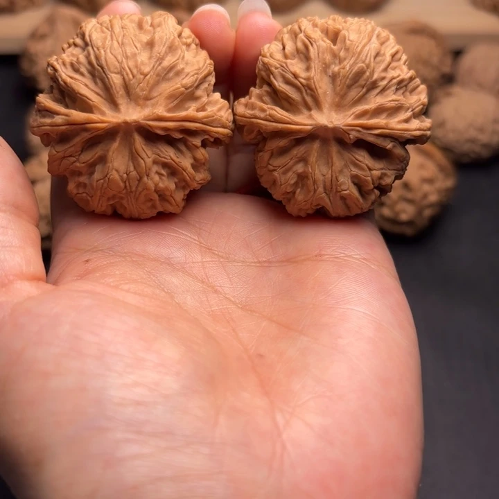 文玩核桃把件42苹果