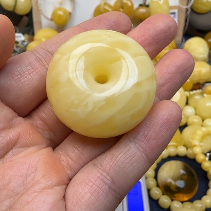 蜜蜡未镶嵌颈饰天然蜜蜡