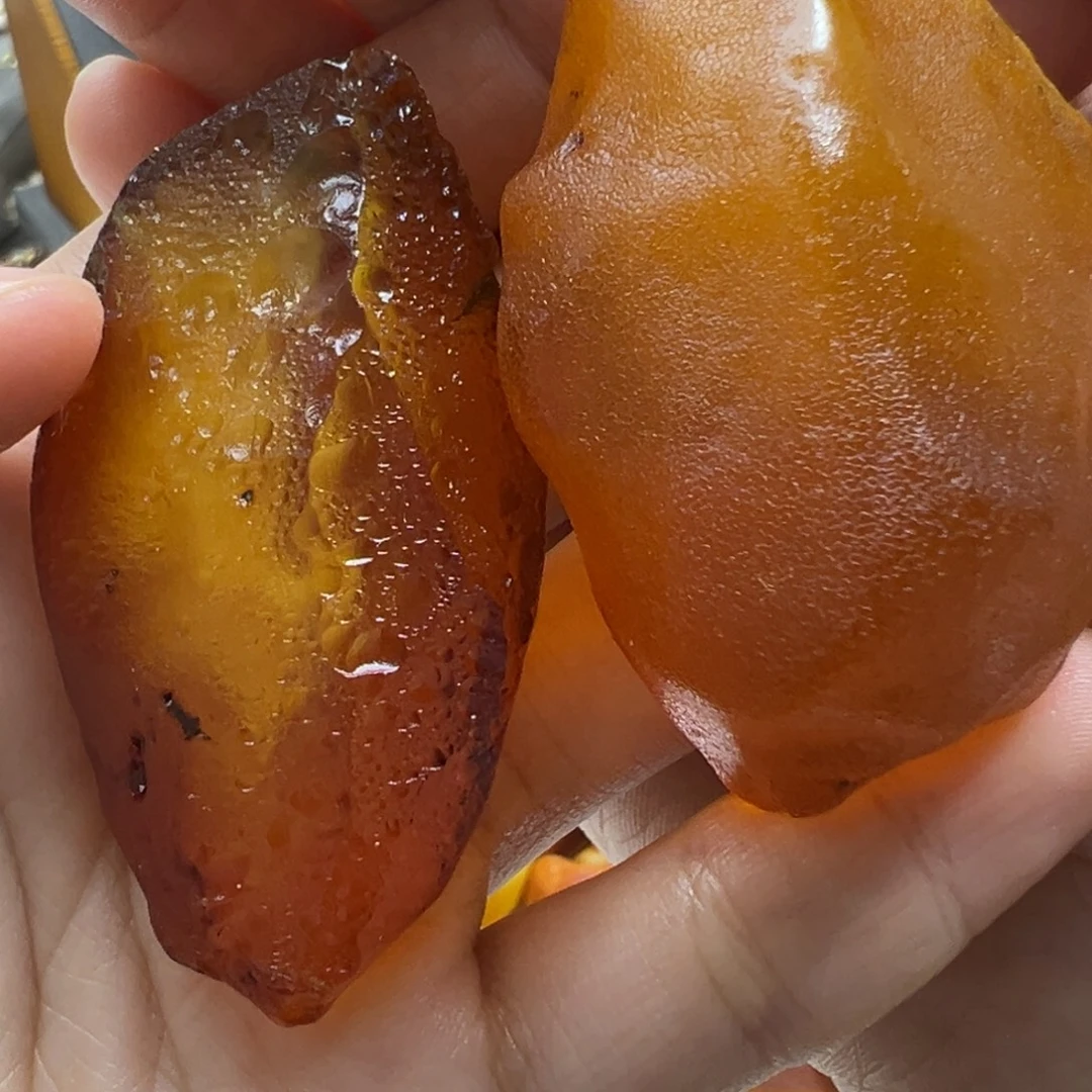 刘***羁未镶嵌定制琥珀蜜蜡定制