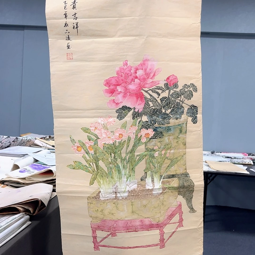 国画国画老师作品