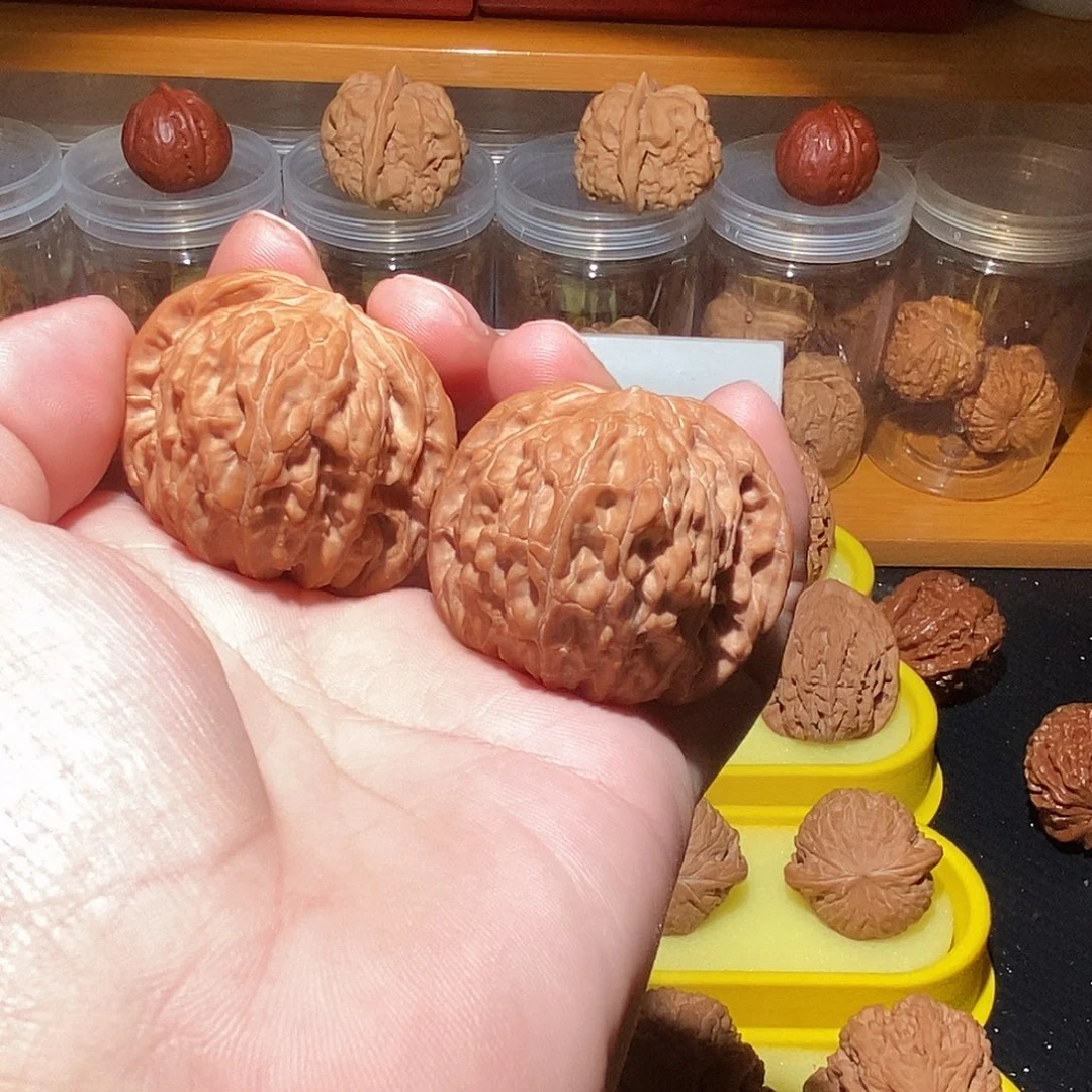 文玩核桃吊坠41磨盘