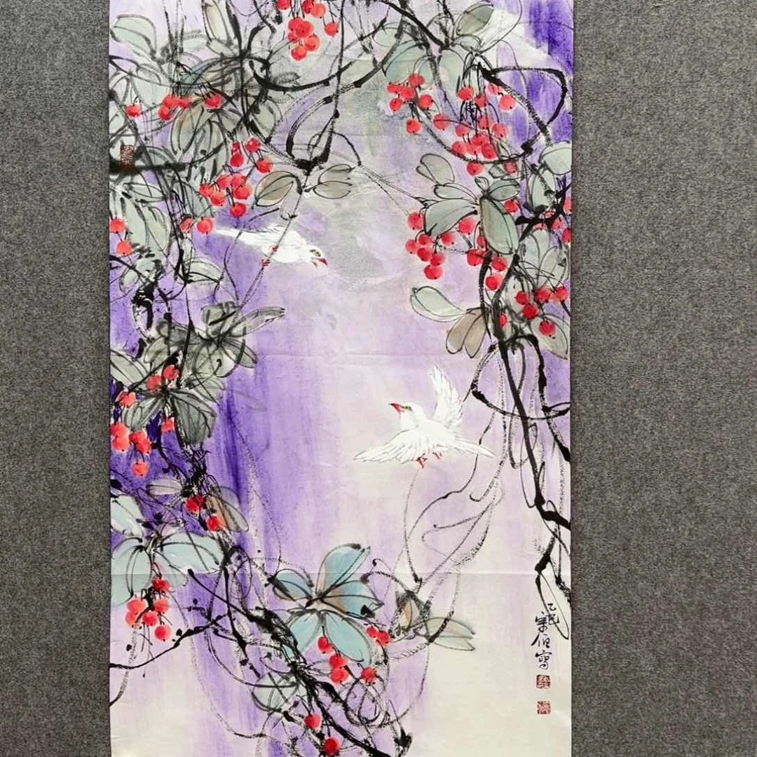 国画谢宗伯老师手绘作品