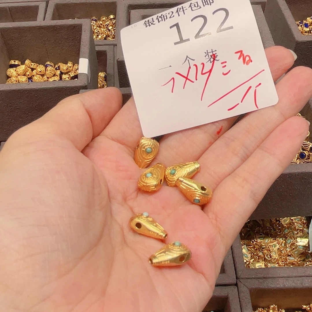 银S925镶嵌珠宝半成品水晶122 。