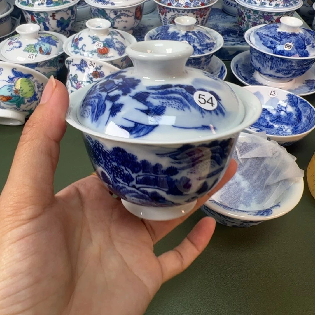 木木景德镇纯手工纯手绘茶具54