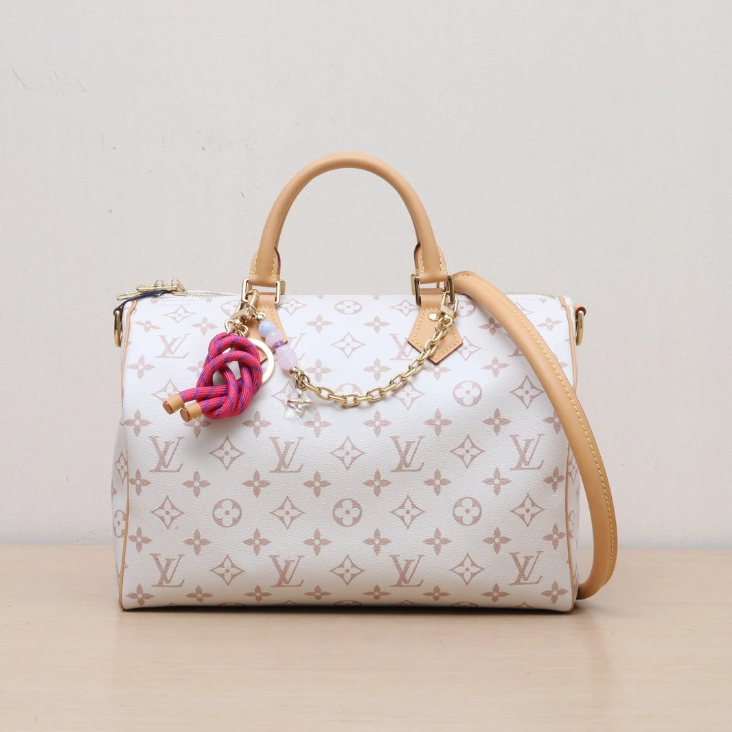 99新 LouisVuitton/路易威登 【娇】 米白色 PVC 芯片 603959