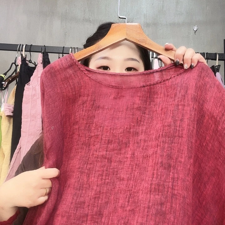 健***安0517红色上衣不退换