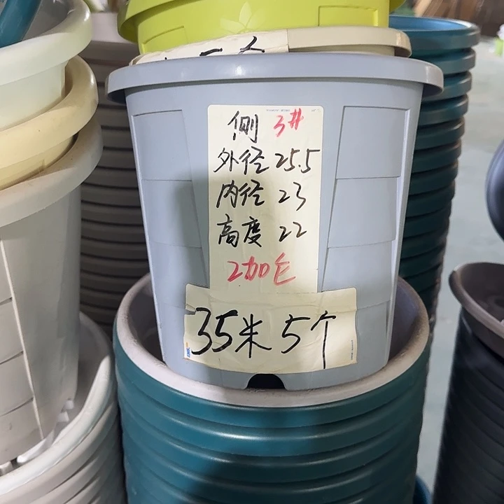 测26口径5个无托灰白