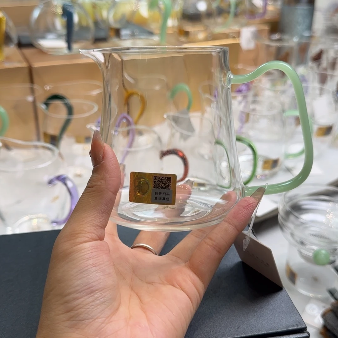 禾器浅玉色卓然公道杯