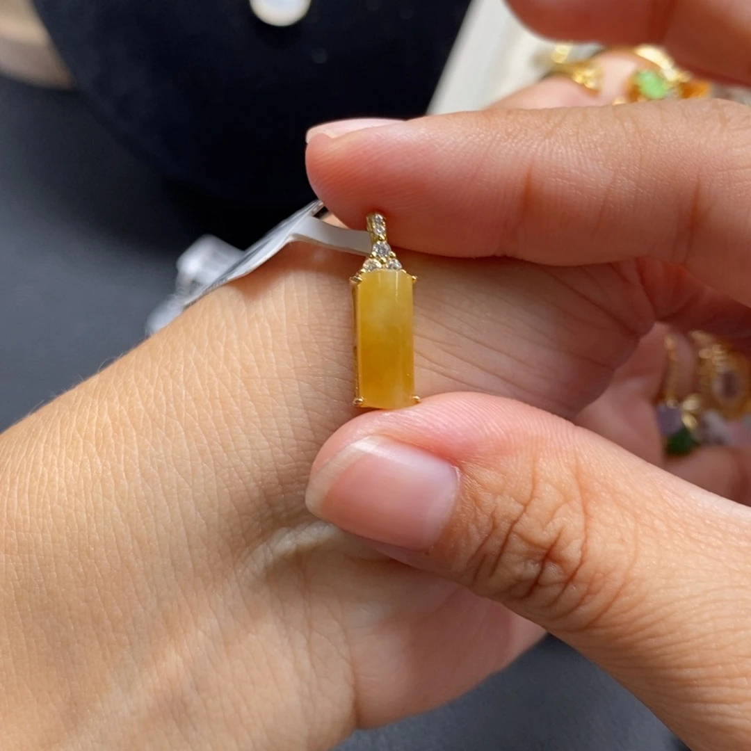 翡翠银S925镶嵌戒指