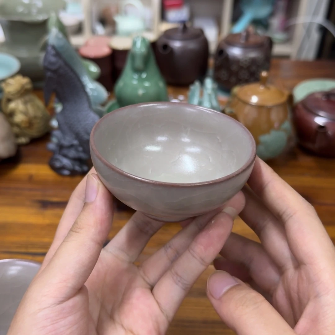 小仲青瓷茶具微瑕9812