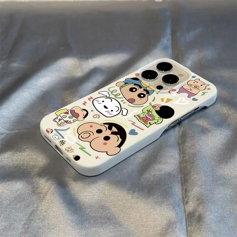 恐龙小新半包款软壳适用苹果16/15promax手机壳iphone14/12/11/13