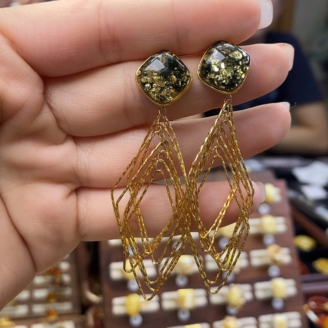 琥珀未镶嵌裸石成品