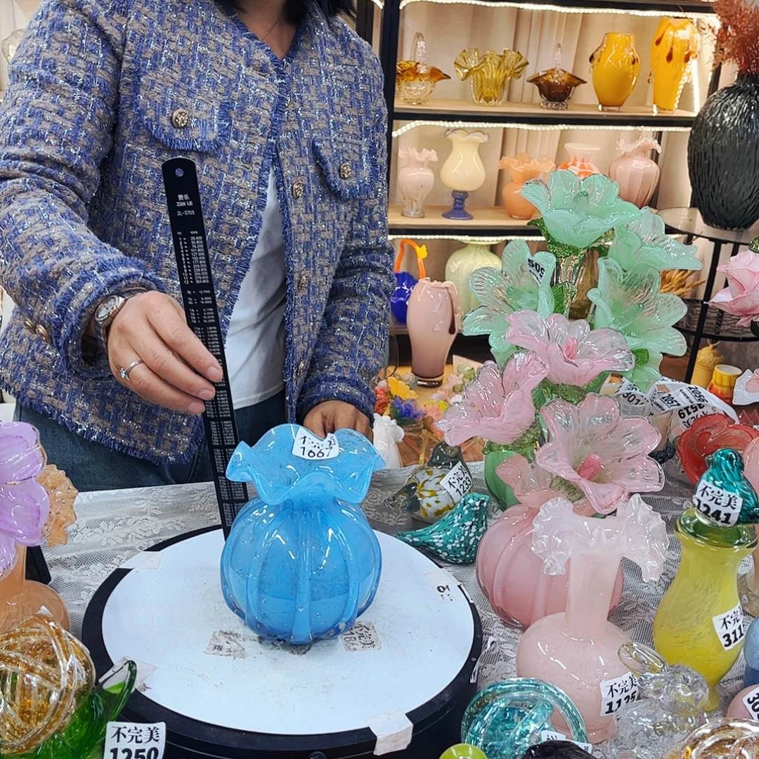 夜光1667 家悦美居琉璃摆件不完美