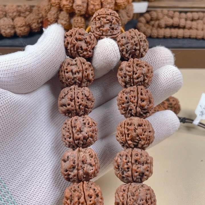 金刚菩提手串23mm豆腐块梅花