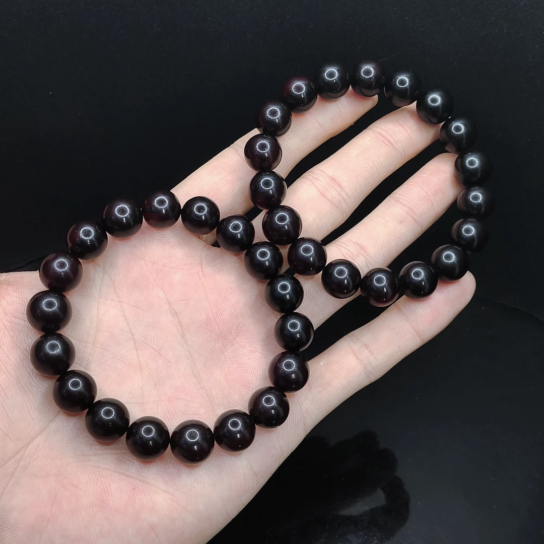 【老三珠宝】琥珀单圈手串M7【多样性发其一】约10mm