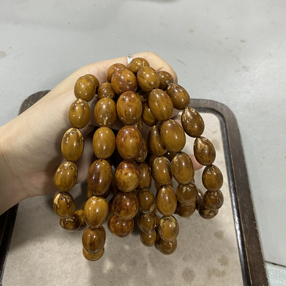 W943紫金鼠 单圈手串 懒人文玩 (尺寸 颗数 花纹 多样性发其一）