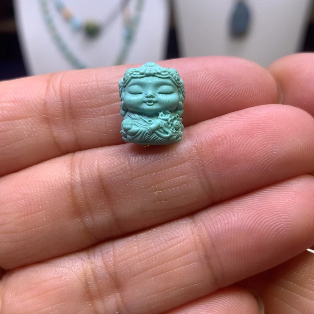 绿松石未镶嵌配饰