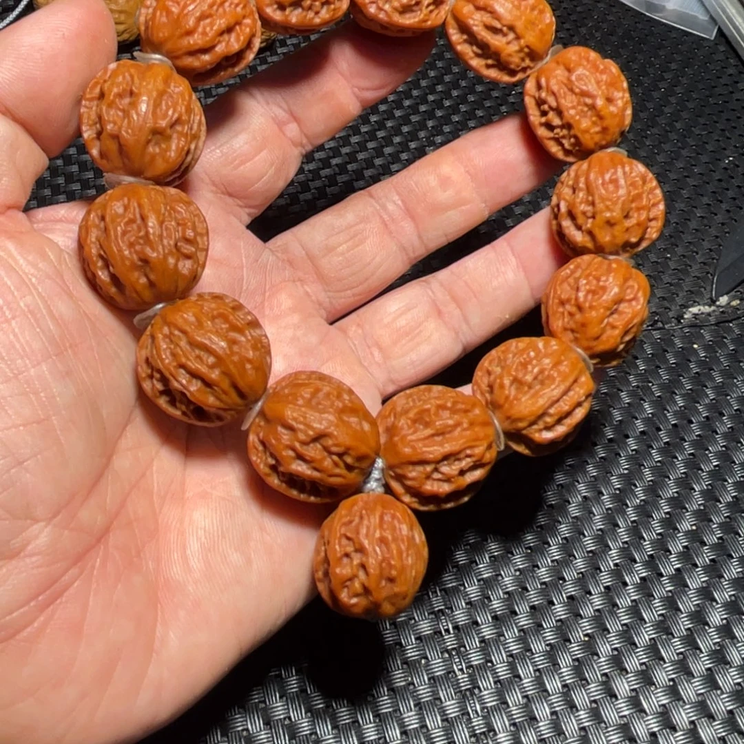 手串文玩核桃火焰京八棱20