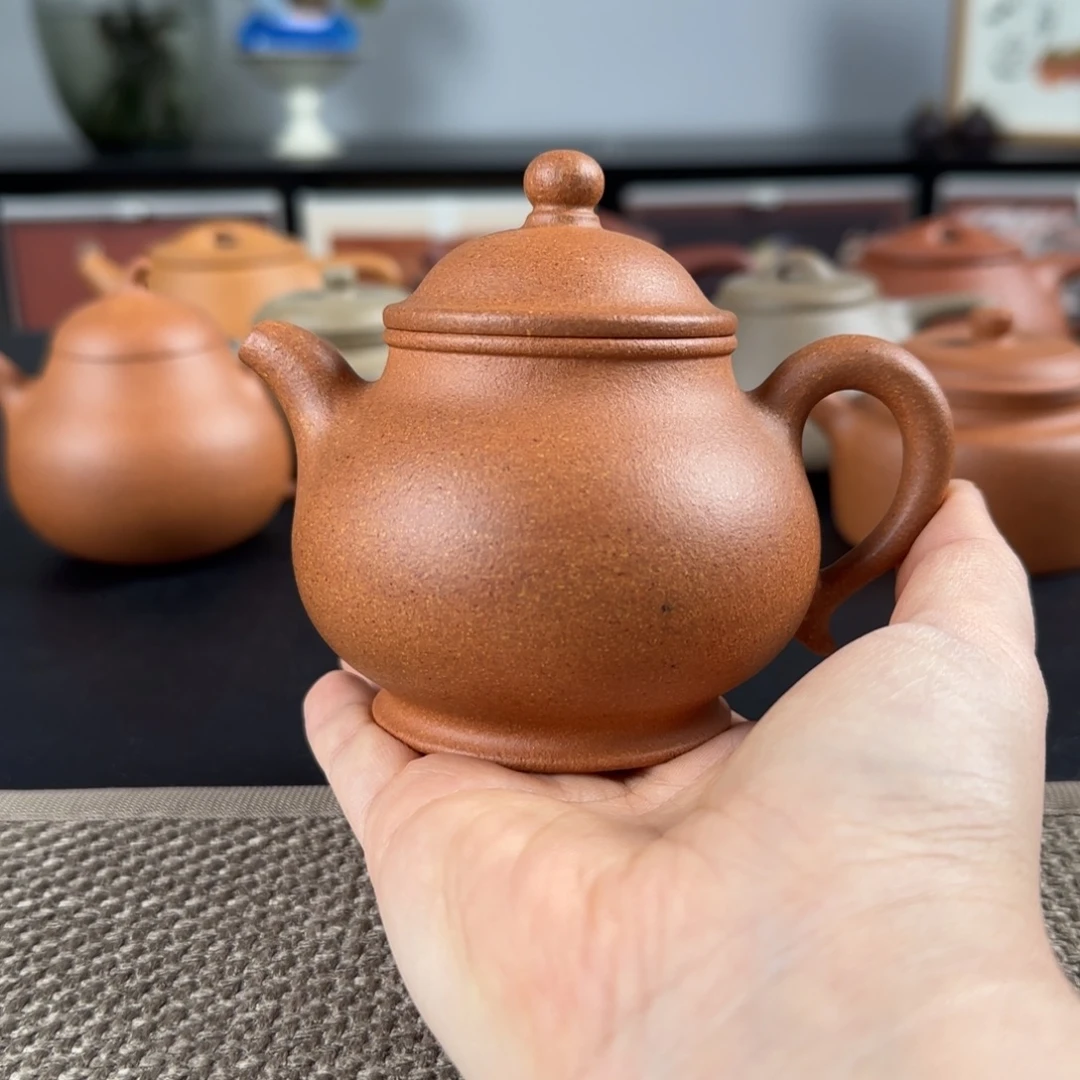 紫砂茶壶微瑕潘壶