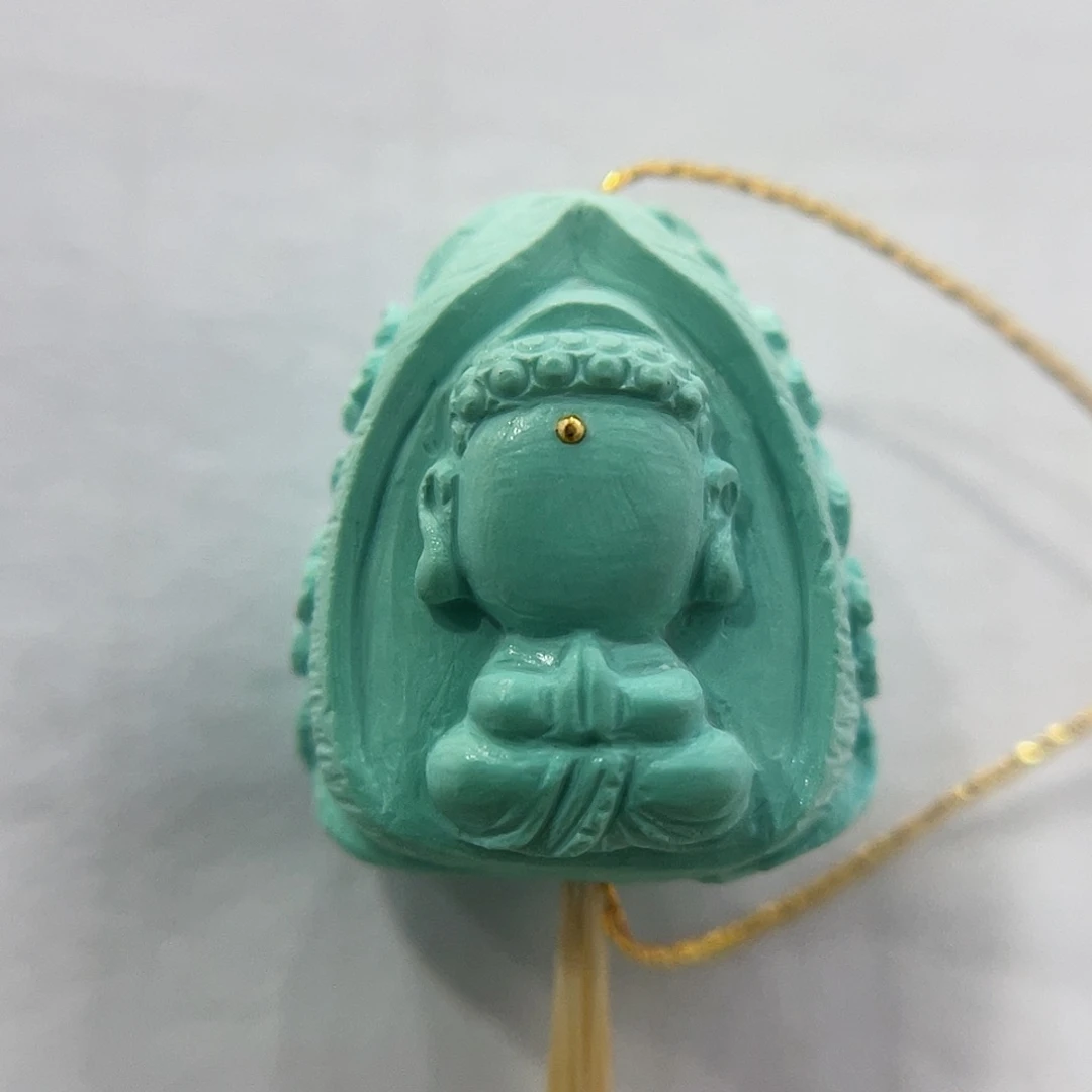 未镶嵌绿松石珠宝奇石