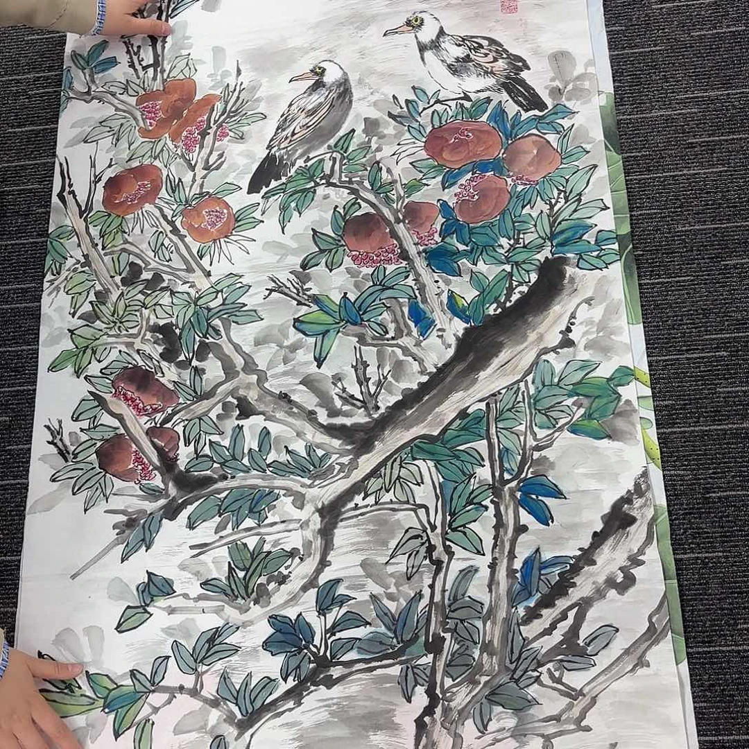 国画国画作品纯手绘