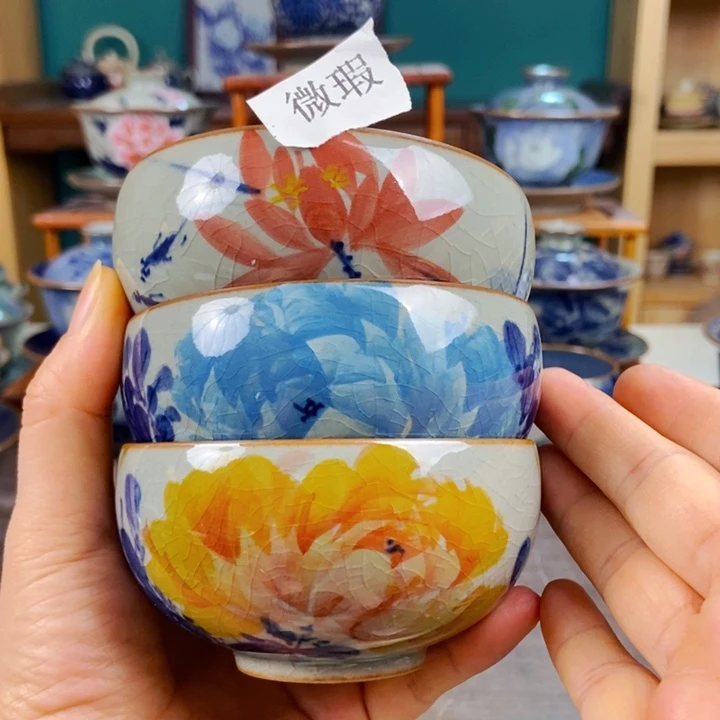 瓷片手工制作工艺精湛等