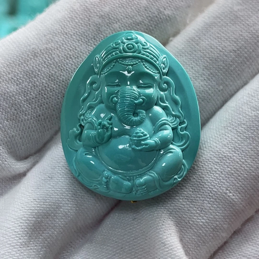 绿松石珠宝奇石未镶嵌