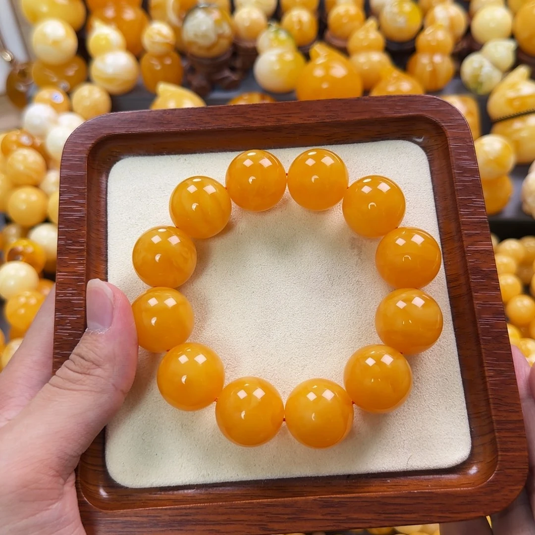 琥珀未镶嵌珠宝奇石20mm同料