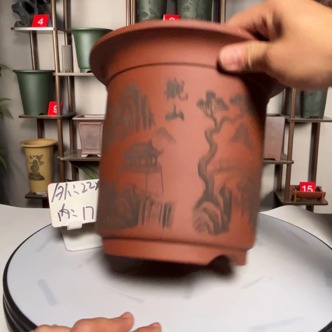 花盆紫砂紫砂花盆