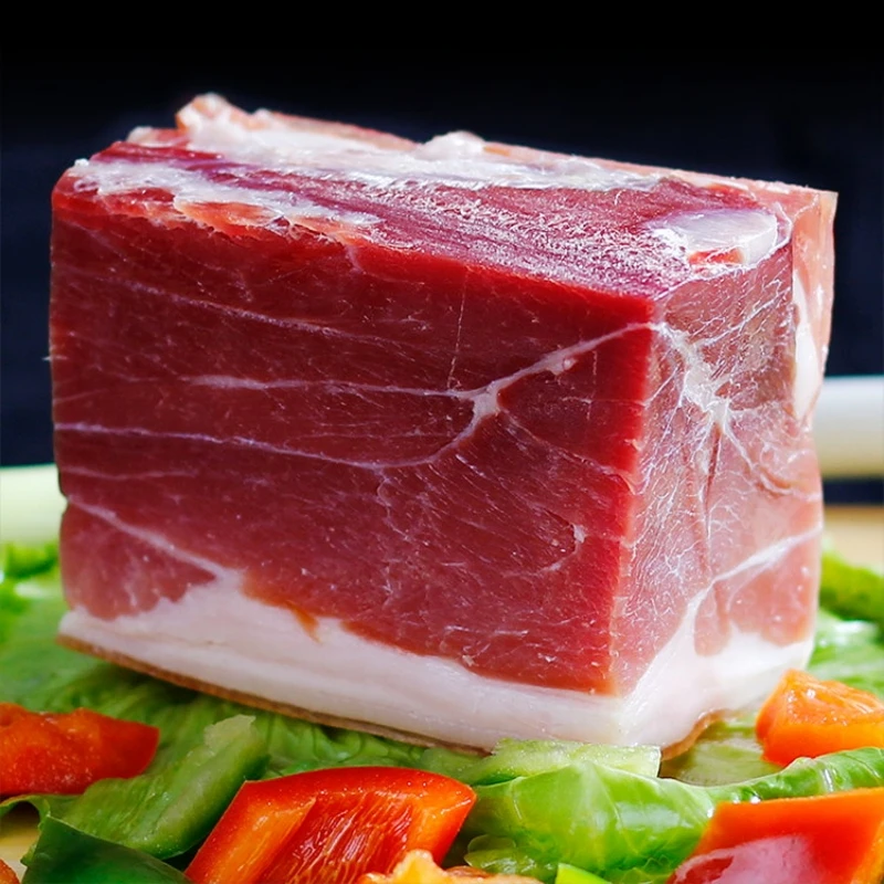 【小妹2.6】云南老火腿切块传统工艺自然腌制营养丰富可蒸炒炖煮