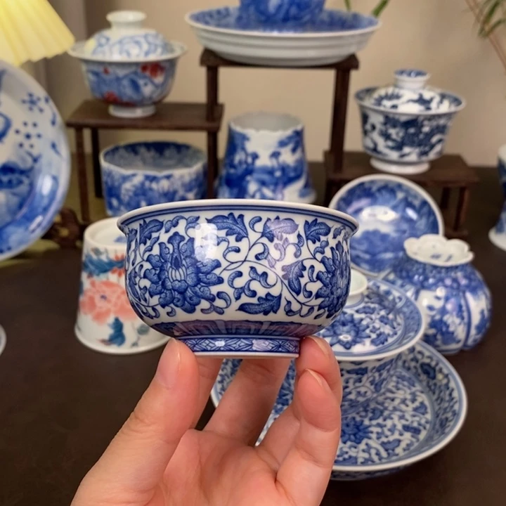 景德镇陶瓷手工手绘