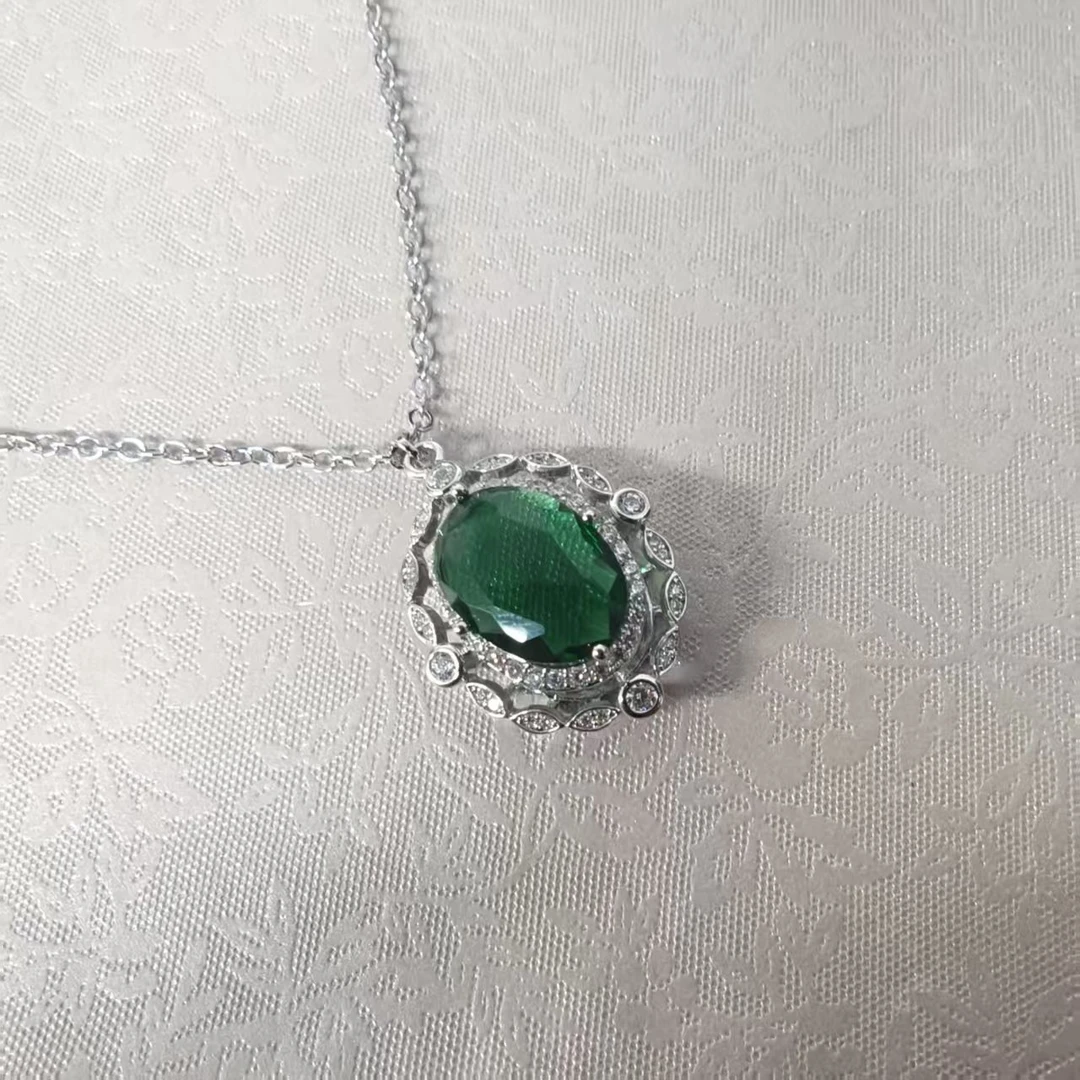 【ANNA严选】时尚精美高级绿首饰D367