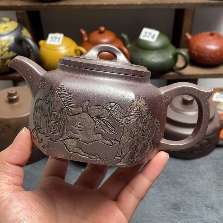 茶壶紫砂紫砂微瑕