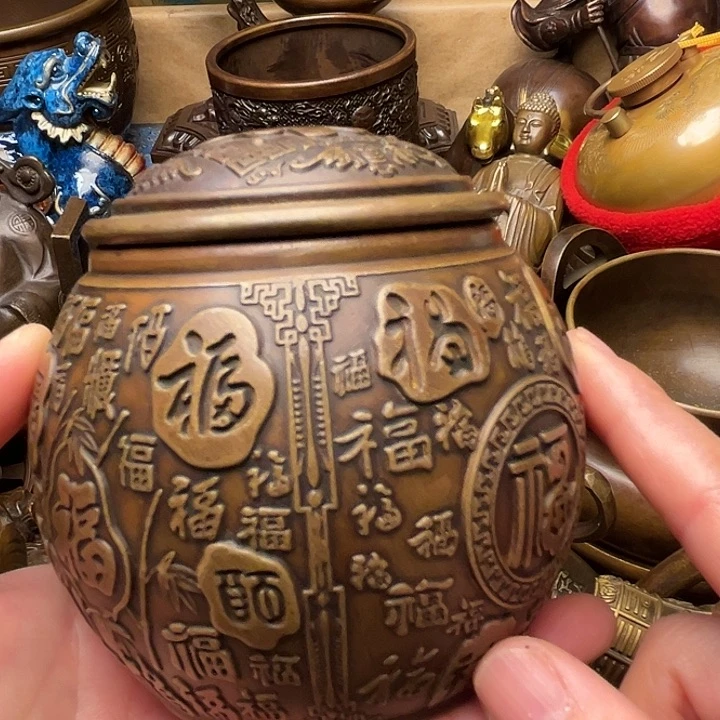 精美铜器批发档口