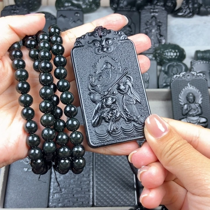 和田玉未镶嵌颈饰*️***